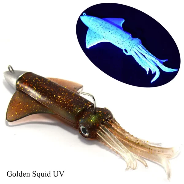 Combo GT-Bio KALAMY SQUID 175 Golden Squid UV