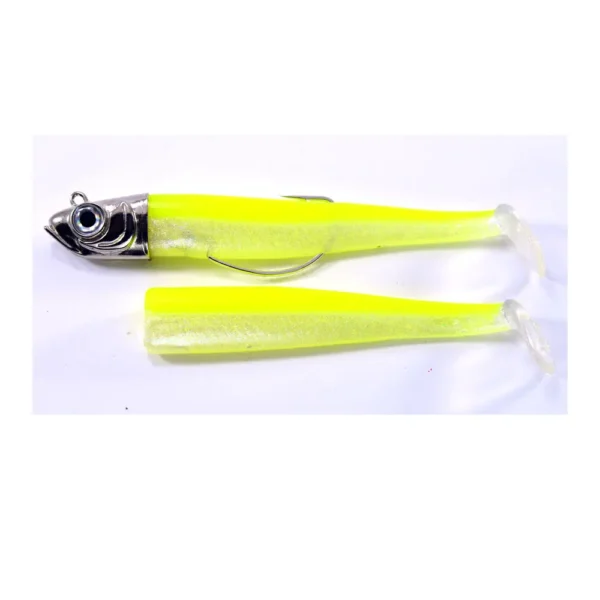 Combo GT-BIO Roller Shad Lemon Fluo