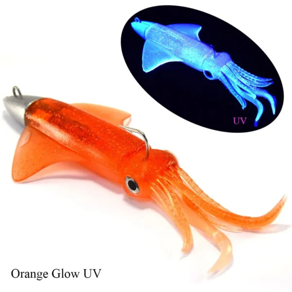 Combo GT-Bio KALAMY SQUID 175 Orange Glow UV