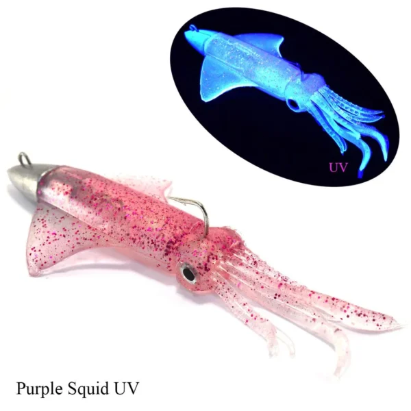 Combo GT-Bio KALAMY SQUID 175 Purple Squid UV
