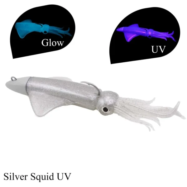 Combo GT-Bio KALAMY SQUID 175 Silver Squid UV