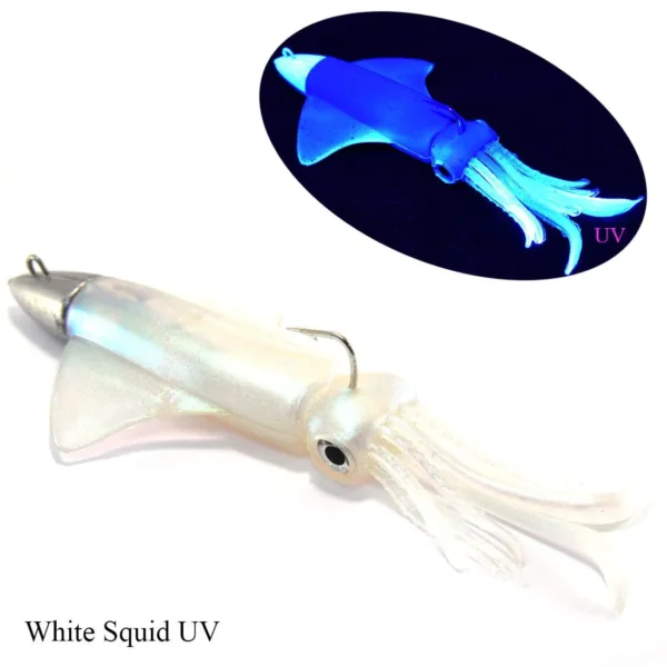 Combo GT-Bio KALAMY SQUID 175 White Squid UV