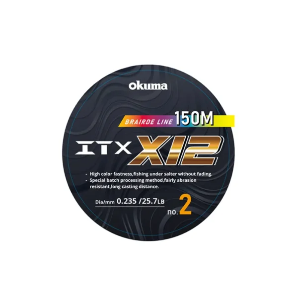 Tresse Okuma ITX X12 VERT
