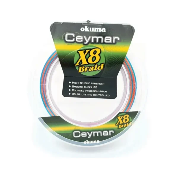Tresse Okuma CEYMAR X8 MULTICOLOR