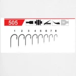 hamecons EFT 505 Nickel 100pcs