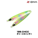 Xesta Metal Jig SCRAMBLE TURBO SLJ 188.CHCC