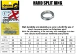 XESTA HARD SPLIT RING – Image 2
