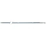 Flèche acier zinc bleu Ø 7mm T.Matricé Filetée 75cm
